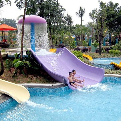 Toboggan droit - MINI BODY - WhiteWater - tournant / pour parc aquatique
