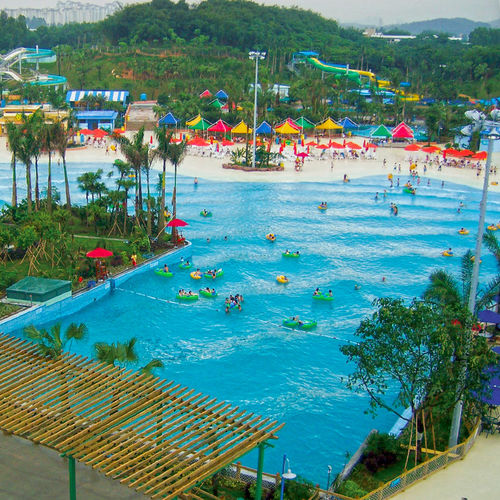 Piscine à vagues - DUAL WAVE POOL - WhiteWater - d'extérieur / enterrée / en béton