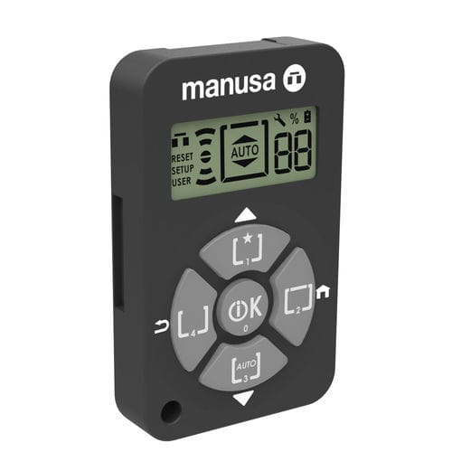 Télécommande pour porte automatique - OPTIMA POCKET+ - Manusa - pour installation immotique