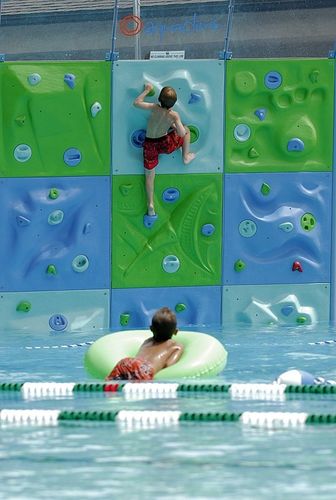 Mur d'escalade fixe - AQUACLIMB - pyramide