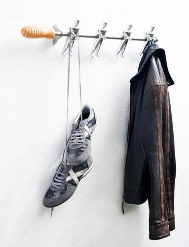 Porte-manteau mural - WALL CHAMPIONS - RS LIFE - design original / en acier / en aluminium