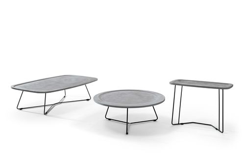 Table basse contemporaine - VERVE - Ditre Italia - en bois / en métal / rectangulaire
