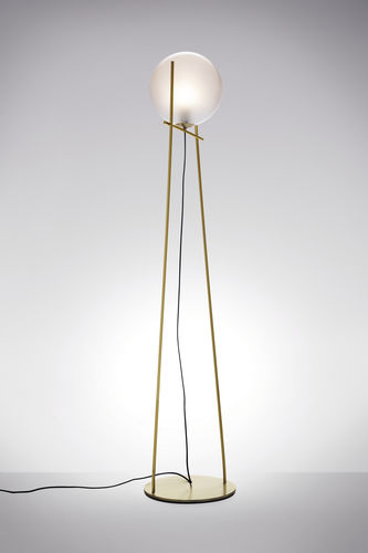 Lampe sur pied - TONDINA - Ditre Italia - en métal / en verre / contemporaine
