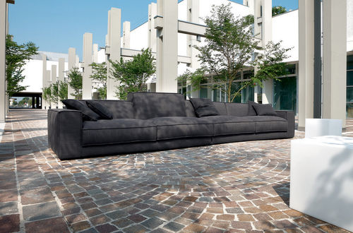 Canapé d'angle - BUBLÈ  - Ditre Italia - modulable / contemporain / en tissu