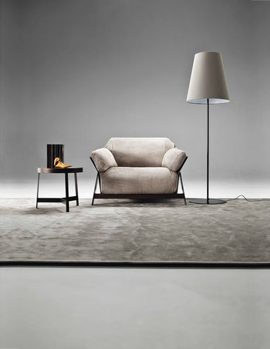 Fauteuil contemporain - KANAHA - Ditre Italia - en cuir / en tissu / en fer