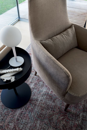 Fauteuil contemporain - RAY - Ditre Italia - en simili cuir / en cuir / en tissu