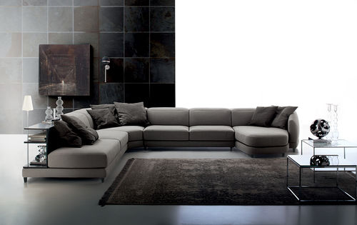 Canapé modulable - DUNN - Ditre Italia - d'angle / contemporain / en tissu