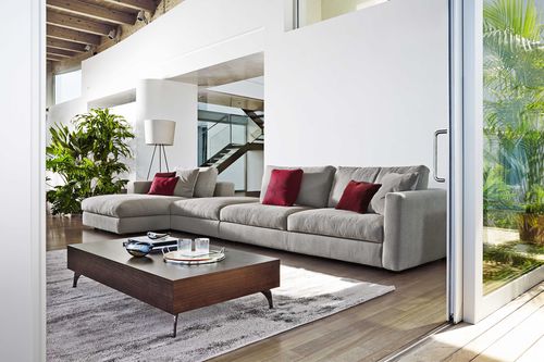 Canapé modulable - URBAN - Ditre Italia - contemporain / en tissu / en cuir