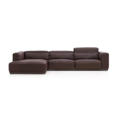 Canapé modulable - NABUCCO - cierre - contemporain / en cuir / inclinable