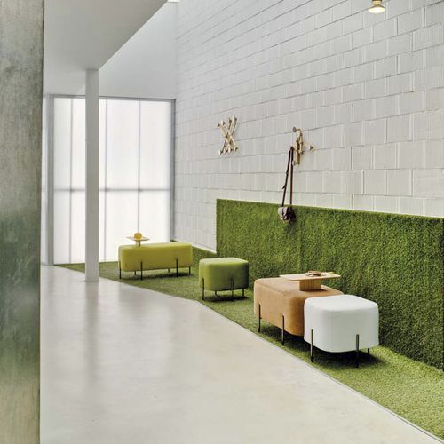 Banquette contemporaine - ELEPHANT - SANCAL - en tissu / professionnelle / à tablette