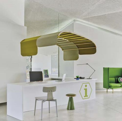 Baffle acoustique en tissu - TARTANA - SANCAL - suspendu / décoratif