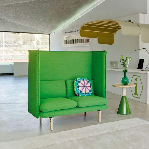 Canapé contemporain - REW - SANCAL - en tissu / avec dossier haut / de concentration