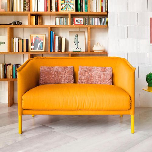 Canapé contemporain - TALO - SANCAL - en tissu / beige / vert