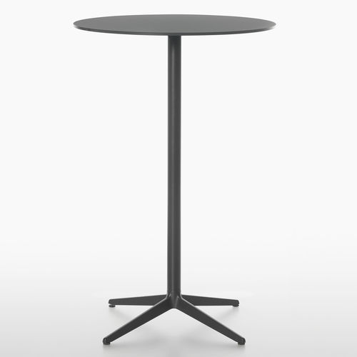 Table mange-debout contemporaine - MISTER X - PLANK - en MDF / en HPL / avec piètement en fonte