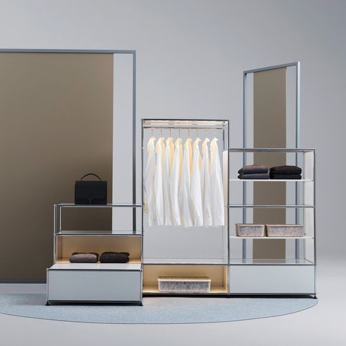 Penderie d'entrée contemporaine - USM Haller E - USM Modular Furniture