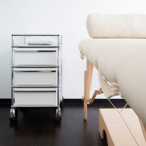 Chariot de soins - USM Haller - USM Modular Furniture - pour salon d'esthétique / personnalisable / sur mesure