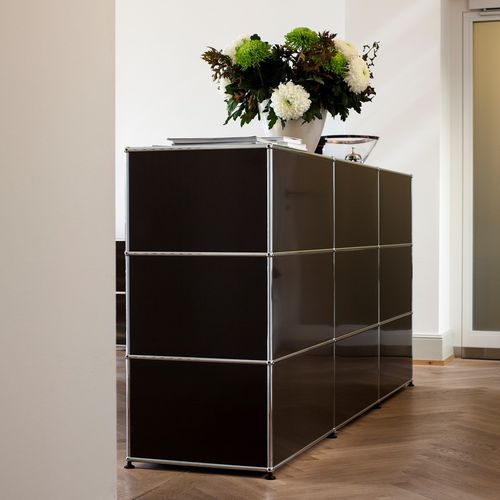 Buffet haut - USM Haller - USM Modular Furniture - contemporain / en métal / sur mesure