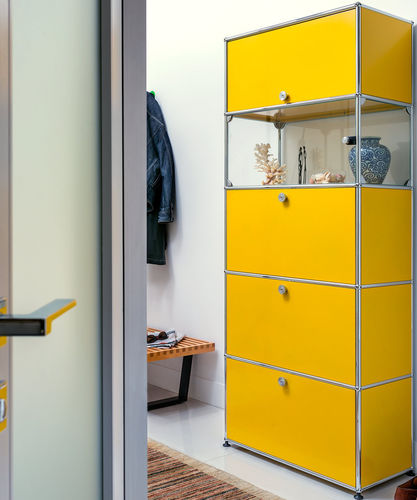 Buffet haut - USM Haller - USM Modular Furniture - contemporain / en métal / sur mesure