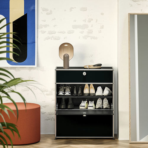 Meuble à chaussures contemporain - USM Haller - USM Modular Furniture - auto-portant / en métal / résidentiel