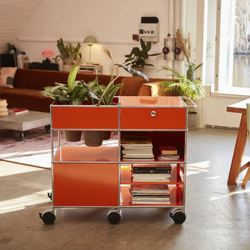 Buffet contemporain - USM Haller - USM Modular Furniture - en métal / avec tiroirs / sur mesure