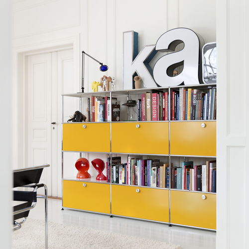 Étagère modulable - USM Haller - USM Modular Furniture - contemporaine / en métal / de salle de bain