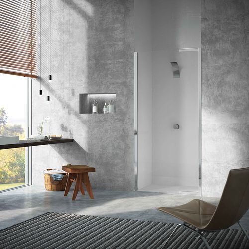 Cabine de douche en verre - calibe - en inox / en aluminium / en niche