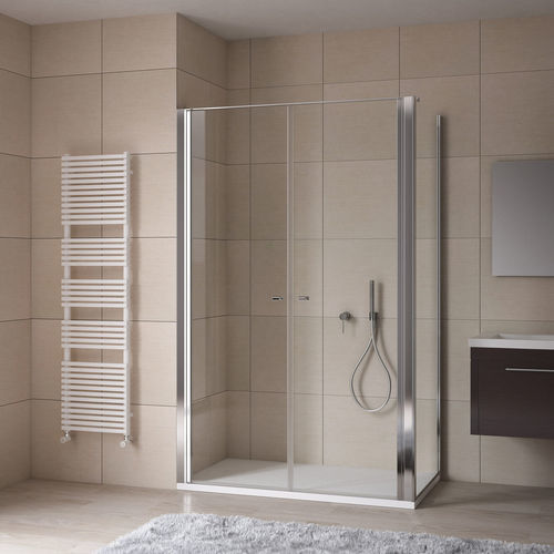 Cabine de douche en inox - PALAU - calibe - en aluminium / d'angle / résidentielle