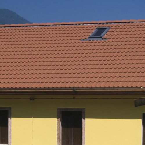 Tuile galbée - DOLOMITEN QUARZT - Gruppo Industriale Tegolaia - en béton / double