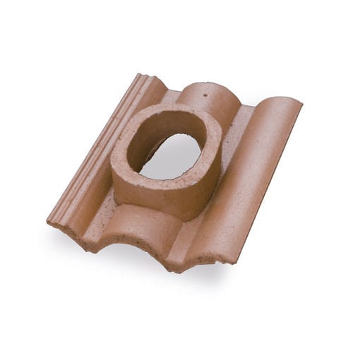 Tuile à douille - Gruppo Industriale Tegolaia - en béton / grand moule / marron