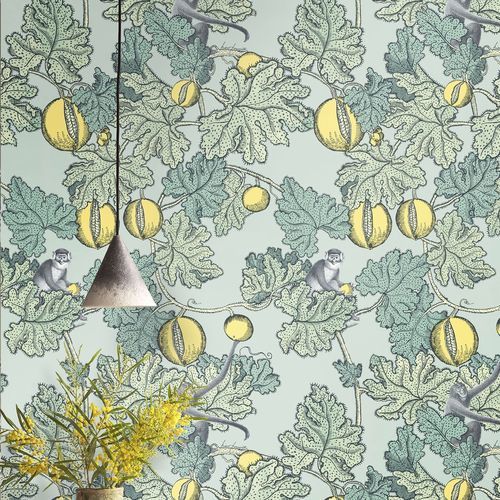 Papier peint contemporain - Frutto Proibito - Cole&Son - à motif nature / à motif animalier / aspect tissu