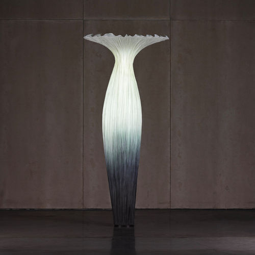 Colonne lumineuse design original - MORNING GLORY - Aqua Creations - en soie / fluorescente / d'intérieur