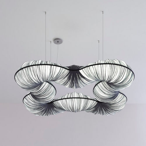 Suspension - MORNING GLORY : ROTINI - Aqua Creations - en métal / en soie / contemporaine