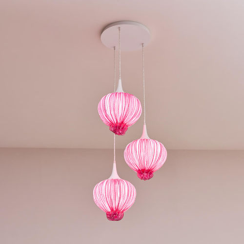 Suspension - MORNING GLORY : PERLINA - Aqua Creations - en soie / contemporaine / d'intérieur