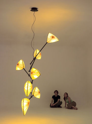 Suspension - JEWEL : EASE 7 - Aqua Creations - en métal / en soie / contemporaine