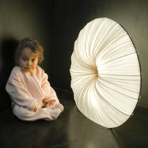 Lampe de table - RIGUA - Aqua Creations - en soie / design original / d'intérieur