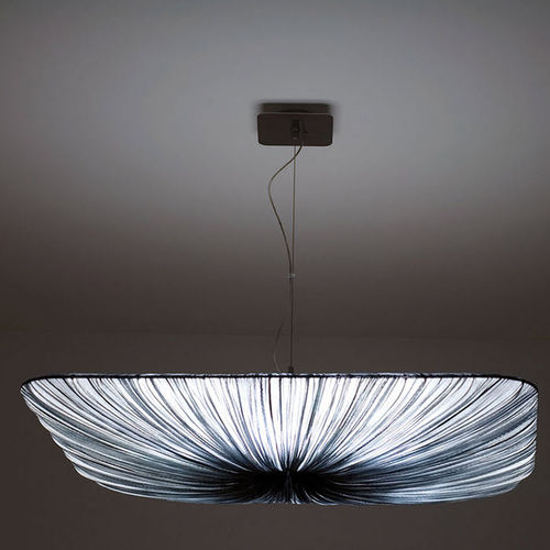 Suspension - NARA - Aqua Creations - en acier inoxydable / en soie / contemporaine