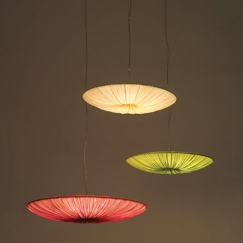 Suspension - STAND BY: TRIO - Aqua Creations - en acier inoxydable / en soie / contemporaine