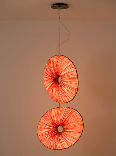 Suspension - JEWEL : GAIL 2 - Aqua Creations - en acier inoxydable / en soie / design original