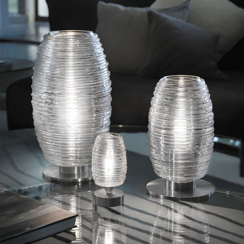 Lampe de table - DAMASCO - Vistosi - en verre / contemporaine / d'intérieur