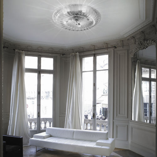 Plafonnier contemporain - NOVECENTO - Vistosi - rond / en cristal / en verre de Murano