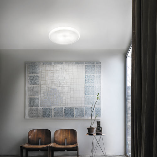 Plafonnier contemporain - POD - Vistosi - rond / en verre / à LED