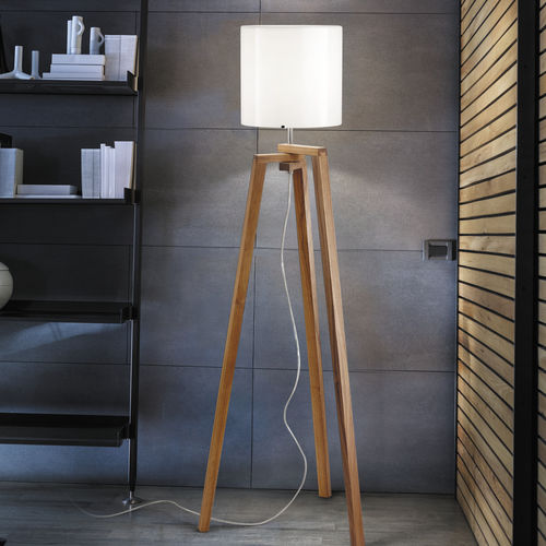 Lampe sur pied - TREPAI - Vistosi - en bois / contemporaine / d'intérieur