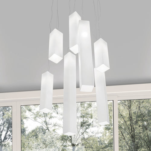 Suspension - TUBES - Vistosi - en verre soufflé / contemporaine / d'intérieur