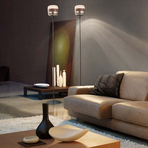 Lampe sur pied - FUTURA - Vistosi - en métal / en verre soufflé / contemporaine