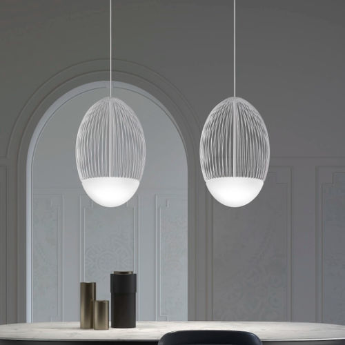Suspension - RIKETTA - Vistosi - en métal / en verre / contemporaine