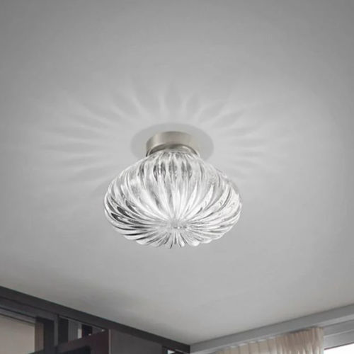 Plafonnier contemporain - DIAMANTE  - Vistosi - rond / en verre / à LED