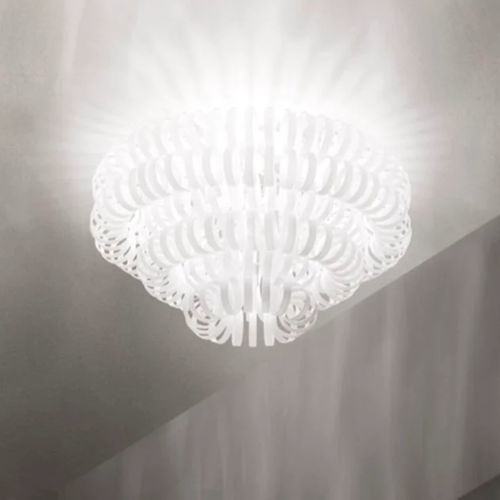 Plafonnier contemporain - ECOS - Vistosi - en verre / à LED / à incandescence