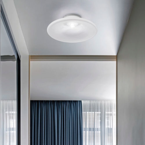 Plafonnier contemporain - INCANTO - Vistosi - rond / en verre / à LED