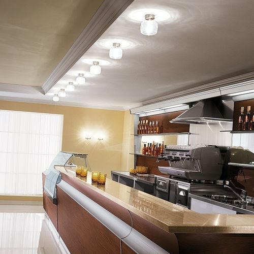 Downlight de plafond - DAMASCO - Vistosi - à LED / halogène / rond