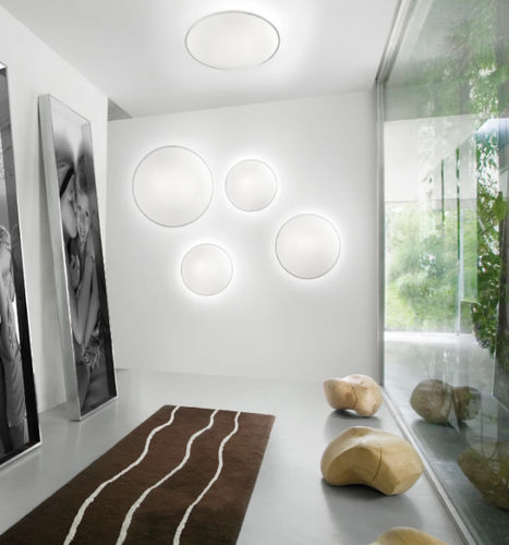 Applique murale contemporaine - AURORA    - Vistosi - d'intérieur / en verre / en satin
